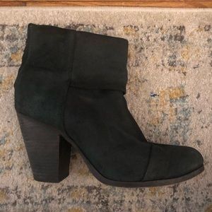 Rag & bone classic Newbury boot green leather